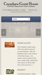 Mobile Screenshot of crenshawguesthouse.com